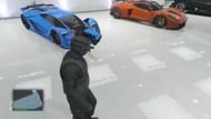 Cop gets knocked onto the hood of the car (Image via Sportskeeda)